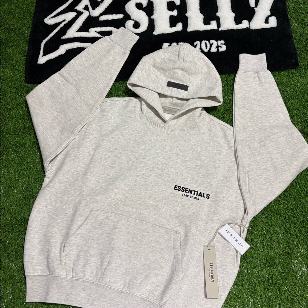 Essentials oatmeal Hoodie all sizes